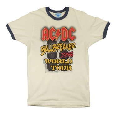 AC/DC Ballbreaker World Tour Ringer T-Shirt in default