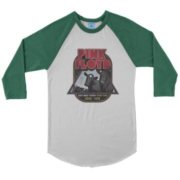 Pink Floyd Vintage Concert Tour Baseball T-Shirt in default