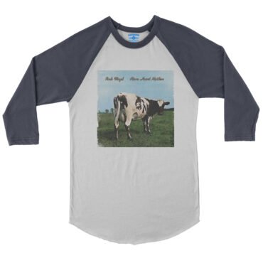 Pink Floyd Atom Heart Mother Album Cover Baseball T-Shirt in default