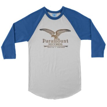 Paramount Records Logo Baseball T-Shirt in default