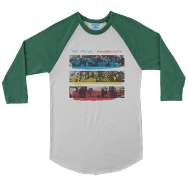 The Police Synchronicity Baseball T-Shirt in default