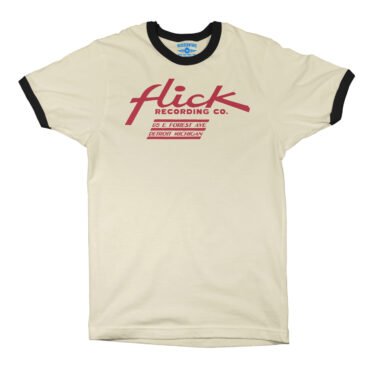 Flick Records Detroit Ringer T-Shirt in default