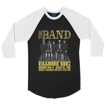 The Band at The Fillmore Baseball T-Shirt in default