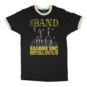 The Band at The Fillmore Ringer T-Shirt in default