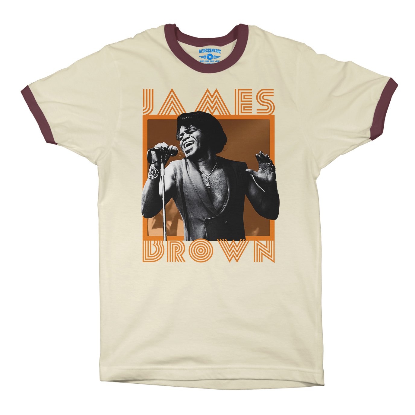 James Brown High Note Ringer T-Shirt in default