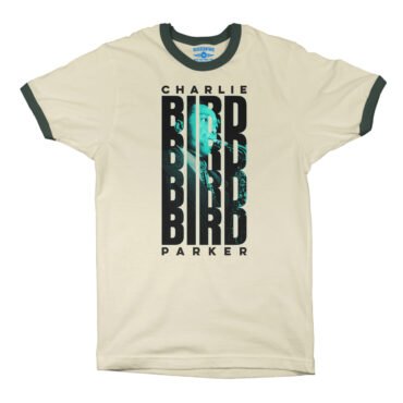 Charlie Parker Saxophone Stack Ringer T-Shirt in default