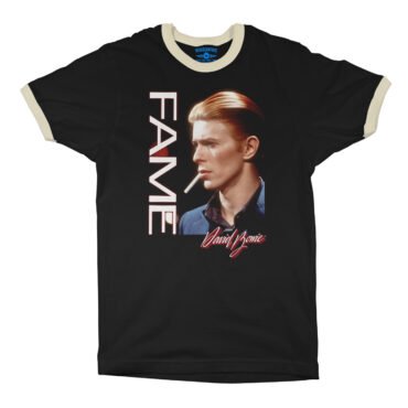 David Bowie Fame Ringer T-Shirt in default