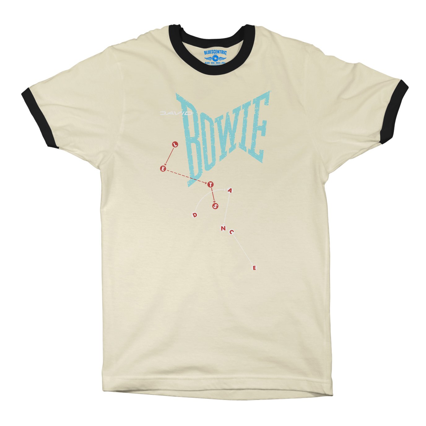 David Bowie Let’s Dance Ringer T-Shirt in default