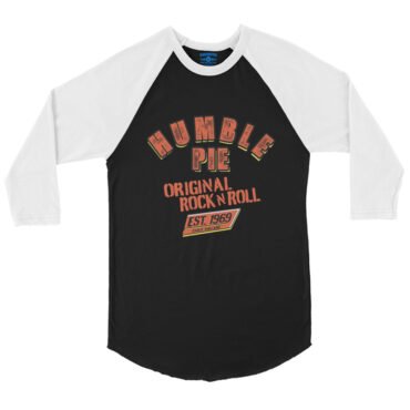 Humble Pie Original Rock n Roll Baseball T-Shirt in default
