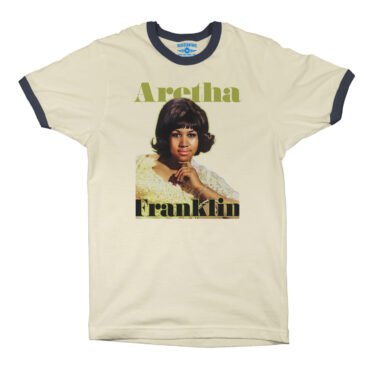 Aretha Franklin Now Ringer T-Shirt in default
