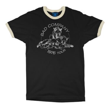 Bad Company 1976 Tour Ringer T-Shirt in default