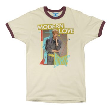 David Bowie Modern Love Ringer T-Shirt in default