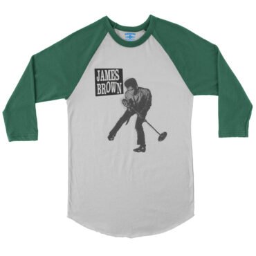 James Brown Halftone Baseball T-Shirt in default