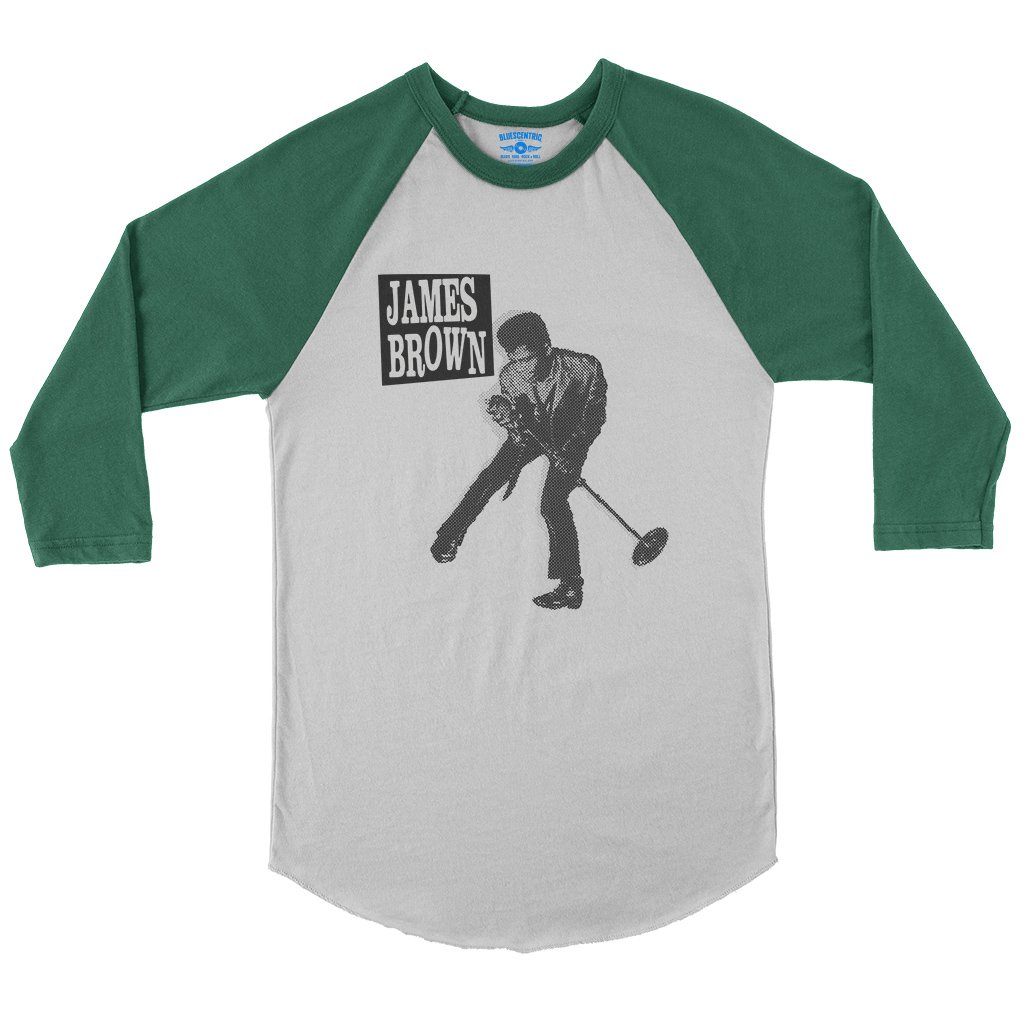 James Brown Halftone Baseball T-Shirt in default