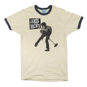 James Brown Halftone Ringer T-Shirt in default