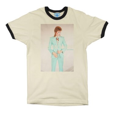 David Bowie Life on Mars? Ringer T-Shirt in default