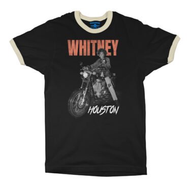 Whitney Houston Motorcycle Ringer T-Shirt in default