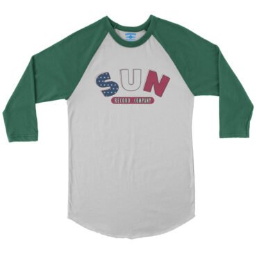 All American Sun Records Logo Baseball T-Shirt in default