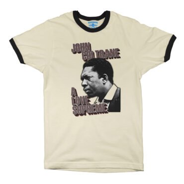 John Coltrane Graphic Love Supreme Ringer T-Shirt in default