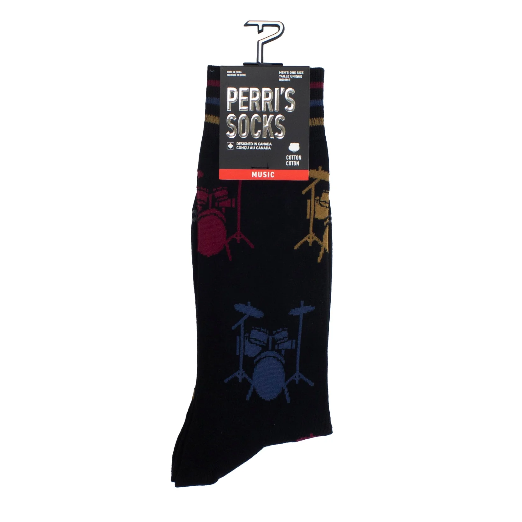 Drummer Crew Knit In Socks