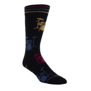Drummer Crew Knit In Socks