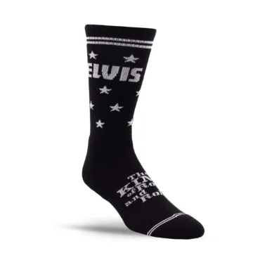 Elvis Presley The King Socks