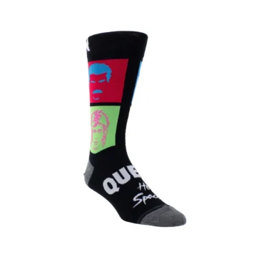 Queen Hot Space Crew Knit Sock