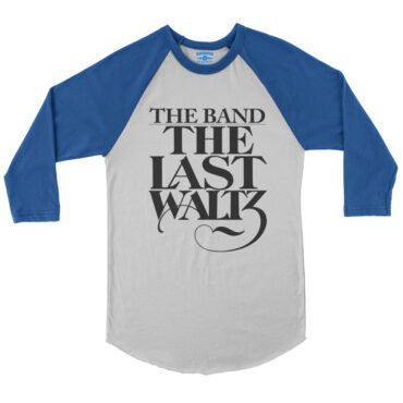 Black Last Waltz The Band Baseball T-Shirt in default