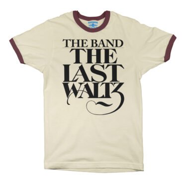 Black Last Waltz The Band Ringer T-Shirt in default