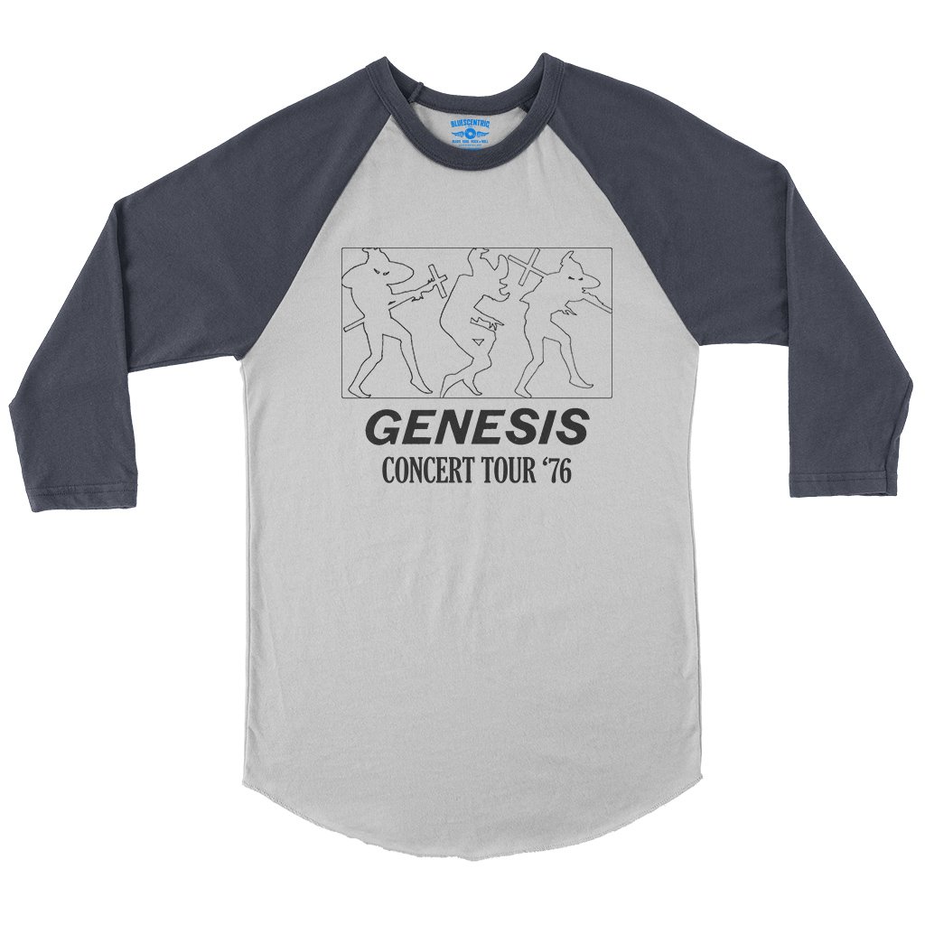 Genesis Concert Tour ’76 Baseball T-Shirt in default