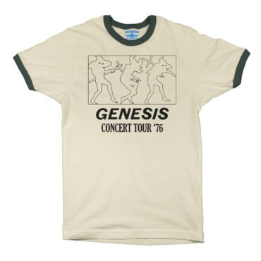 Genesis Concert Tour ’76 Ringer T-Shirt in default