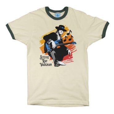 Stevie Ray Vaughan Texas Sunrise Ringer T-Shirt in default