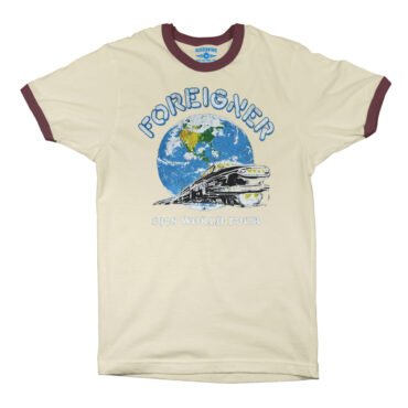 FOREIGNER ’78 Vintage Tour Ringer T-Shirt in default