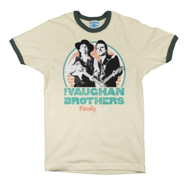 Jimmie & Stevie Ray Vaughan Family Style Ringer T-Shirt in default