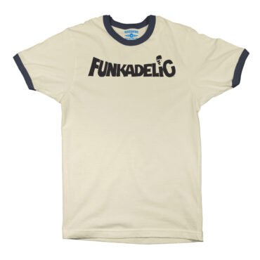 Black Funkadelic Logo Ringer T-Shirt in default