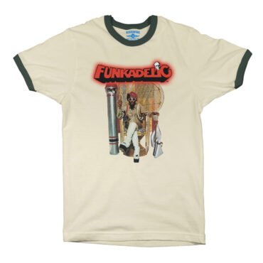 Funkadelic Uncle Jam Peacock Chair Ringer T-Shirt in default