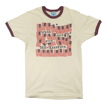 Spend July 4th With The Dead Kennedys Ringer T-Shirt in default