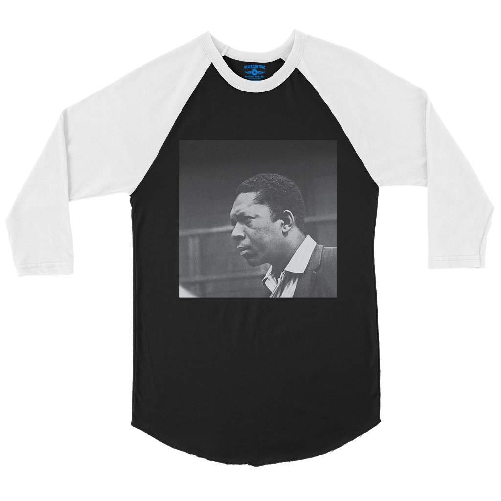 John Coltrane Photo Baseball T-Shirt in default