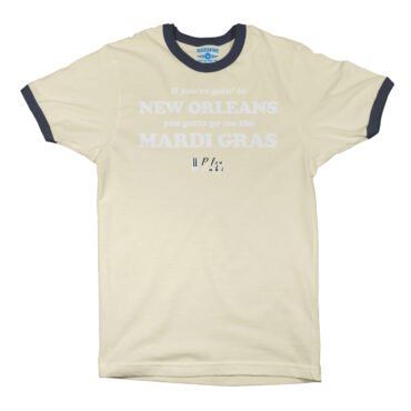 Professor Longhair Mardi Gras Ringer T-Shirt in default