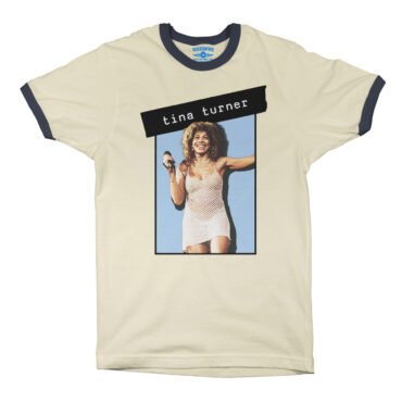 Graphic Tina Turner Ringer T-Shirt in default