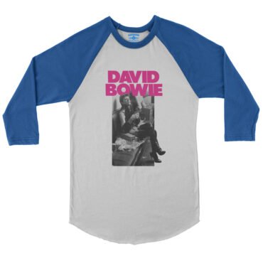 David Bowie Fan Baseball T-Shirt in default