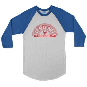 Sun Records ROCKABILLY Baseball T-Shirt in default