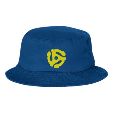 45 Vinyl Record Adapter Bucket Hat | Vinyl Record Collector Hat