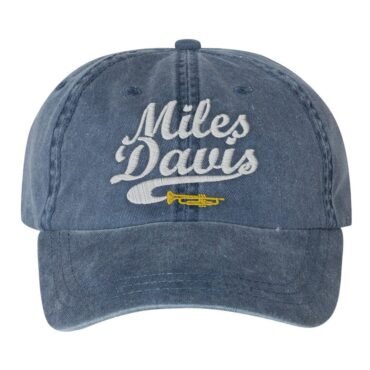 Miles Davis Hat - Unstructured Navy Blue | Jazz Music Hat