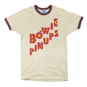 David Bowie Pinups Logo Ringer T-Shirt in default