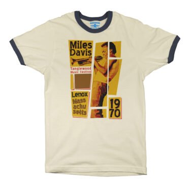 Miles Davis Tanglewood Ringer T-Shirt in default