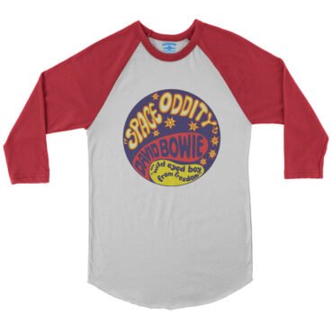 David Bowie Space Oddity Baseball T-Shirt in default