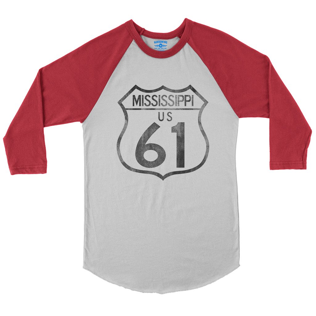Mississippi Highway 61 Baseball T-Shirt in default