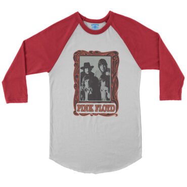Pink Floyd Psychedelic Frame Baseball T-Shirt in default