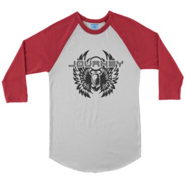 Black Journey Scarab Baseball T-Shirt in default